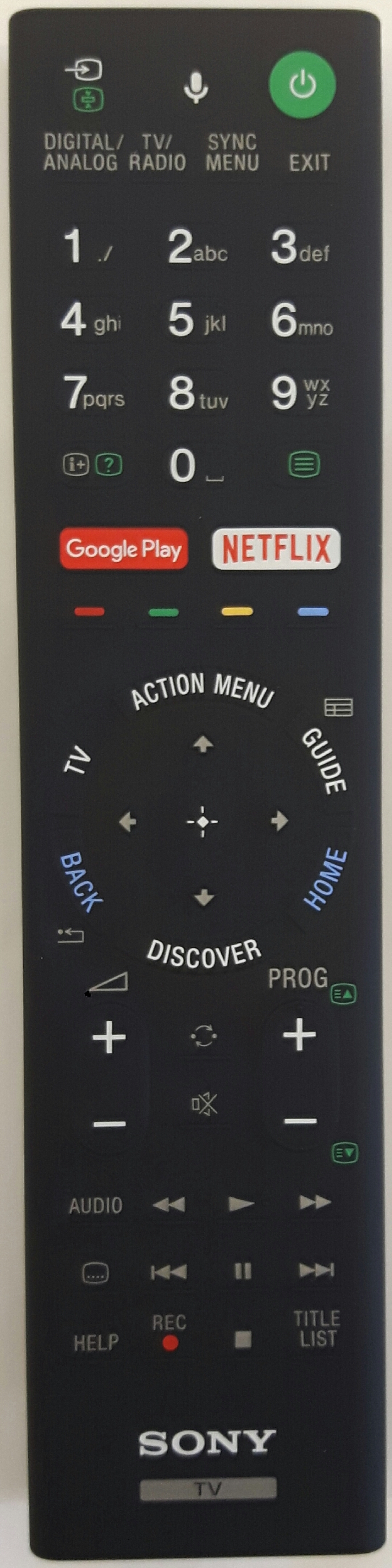 SONY RMF-TX200E Remote Control Original 