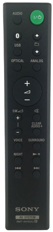 Sony HT-CT80 Remote Control - Genuine Original