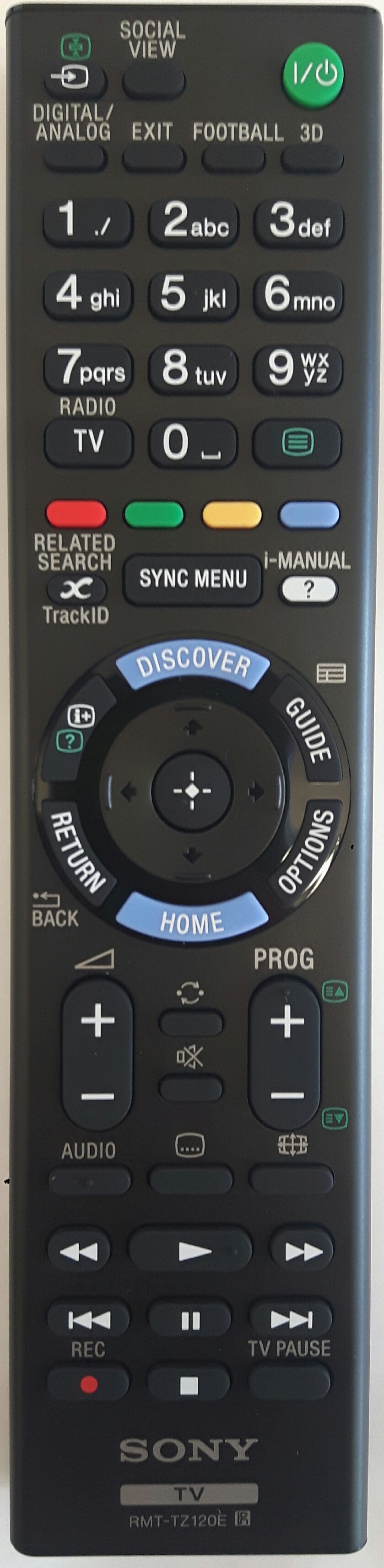 SONY KDL40EX723 Remote Control Original