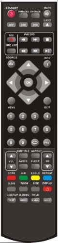 VISION PLUS X185/44E-GB-TCDUP-UK Remote Control Original 