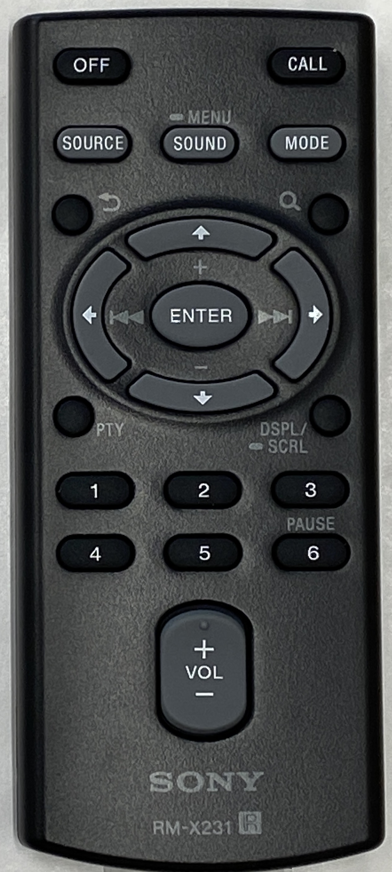 Sony MEX-N4000BT Remote Control - Genuine Original