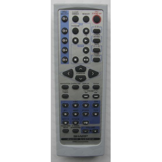 Sharp MDMX20H Remote Control - Genuine Original