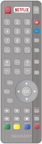 Sharp LC-49CUF8472ES Remote Control - Genuine Original