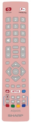Sharp 1T-C24BC0KR1FR Remote Control - Genuine Original