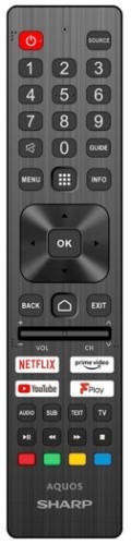 Sharp 50FL1KA Remote Control - Genuine Original