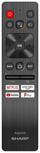 Sharp 65EQ3KA Remote Control Smart - Genuine Original Sharp 65EQ3KA Remote Control Smart - Genuine Original