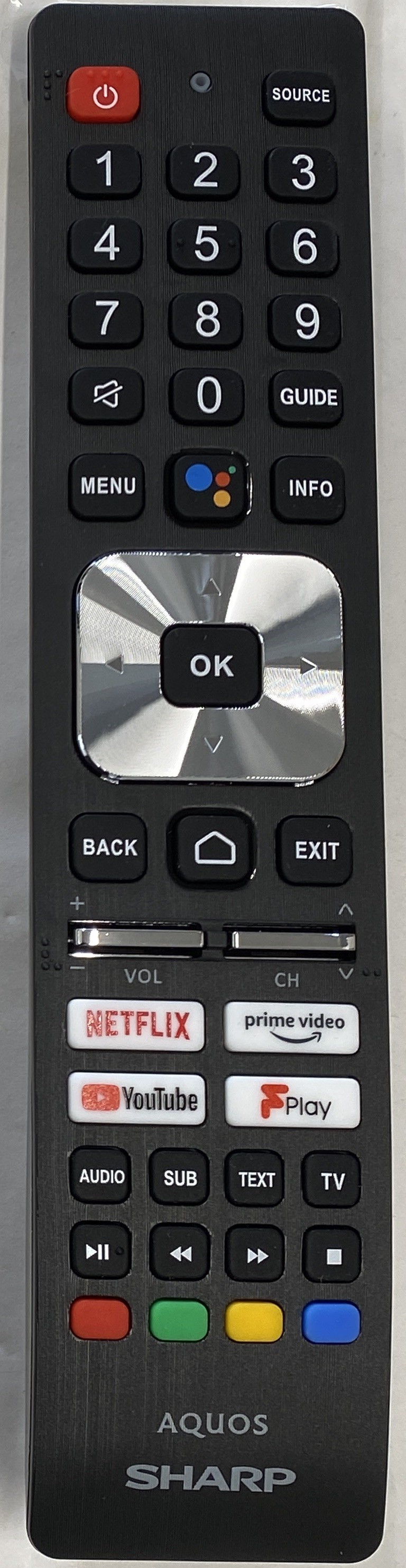Sharp 70DN5KA Remote Control - Genuine Original