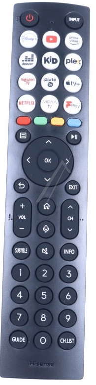 HISENSE 50E6KTUK Remote Control Original 