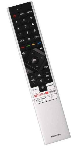 Hisense 65U7KQ Remote Control - Genuine Original