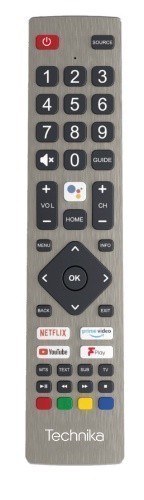 Technika 40A23B-FHD Remote Control - Genuine Original