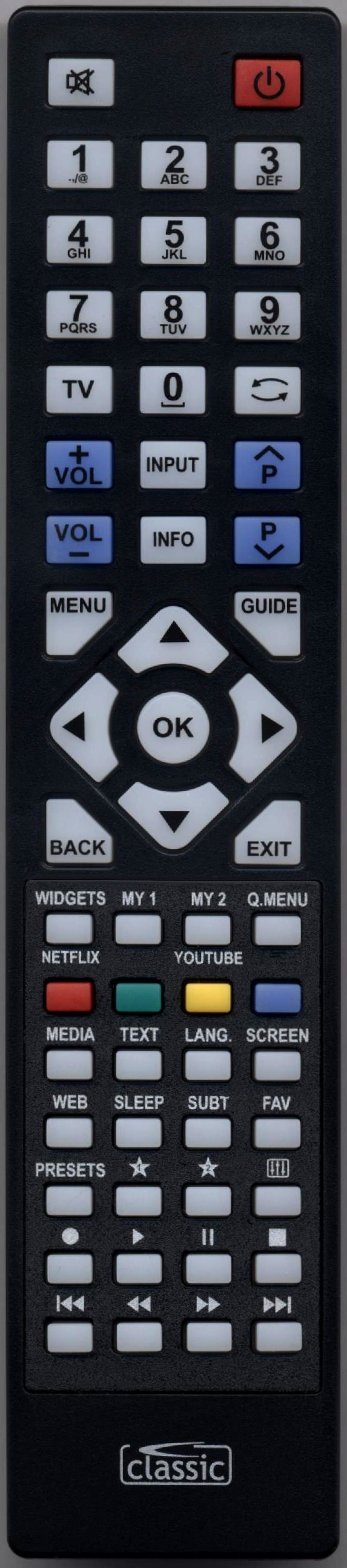 JVC LT32V450 Remote Control