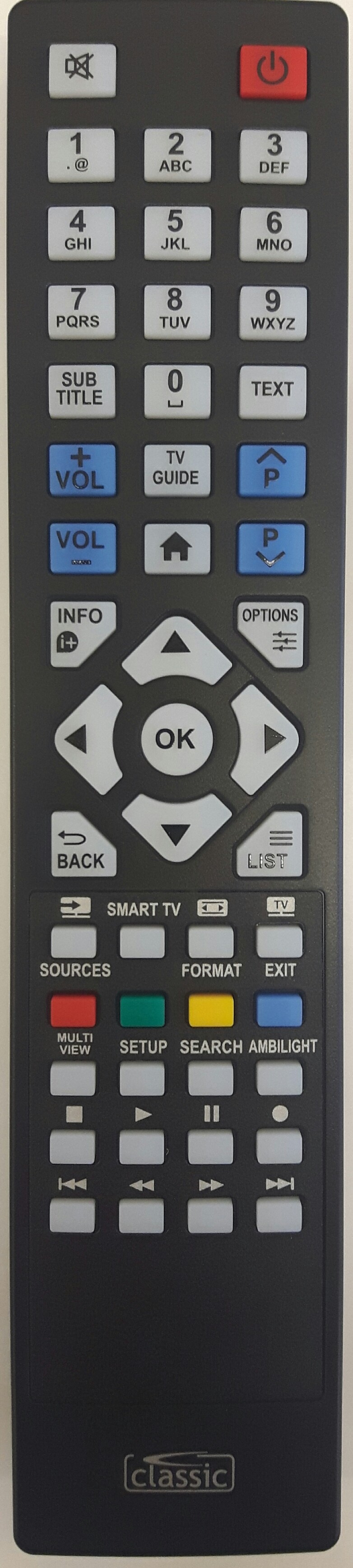 Philips 49 PUT4900/12 Remote Control