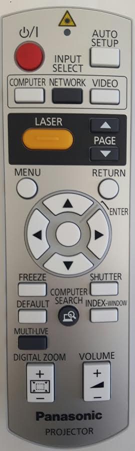 Panasonic PTF100NTU Remote Control - Genuine Original