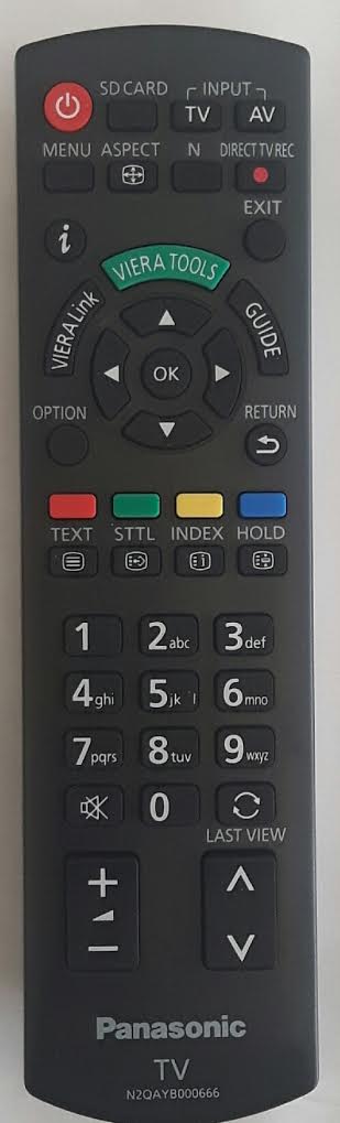 Panasonic TXLR32X5B Remote Control - Genuine Original