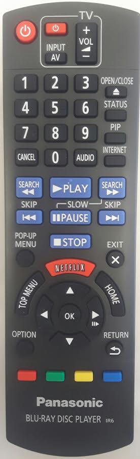 Panasonic DMP-BD79EB Remote Control - Genuine Original