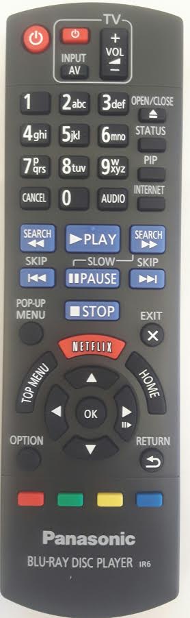 Panasonic DMP-BDT130 Remote Control - Genuine Original