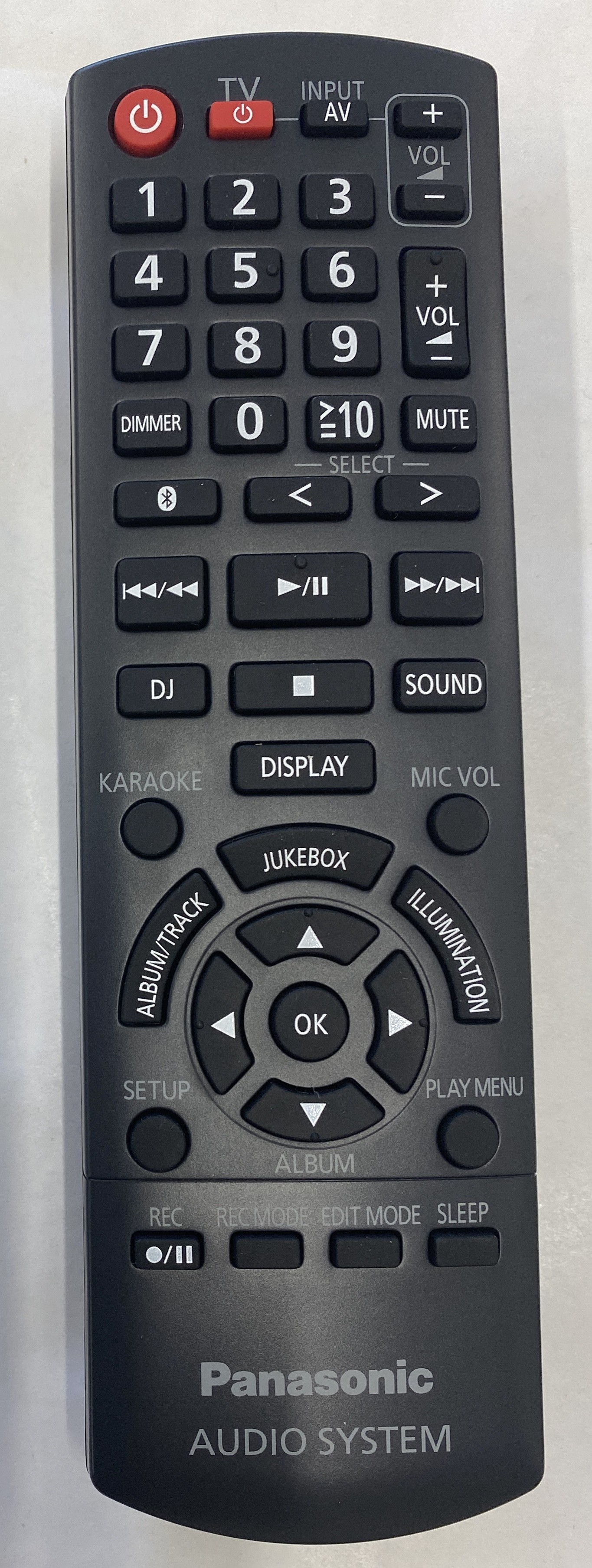 Panasonic SC-AKX710 Remote Control - Genuine Original