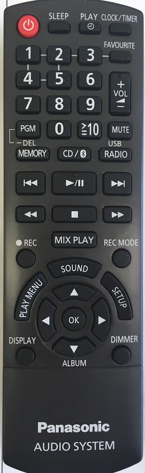 Panasonic SC-RS52 Remote Control - Genuine Original