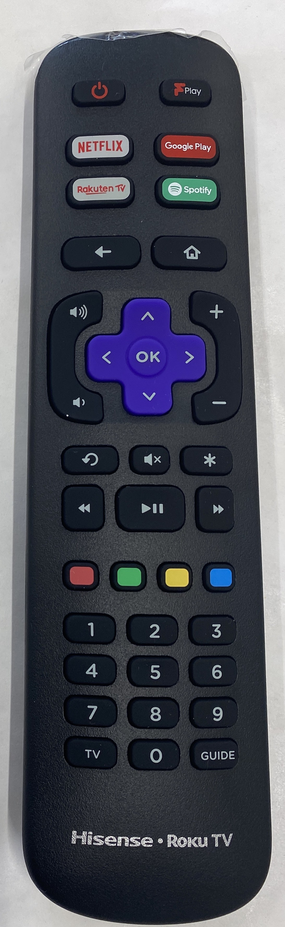 HISENSE ROKU TV Remote Control Original