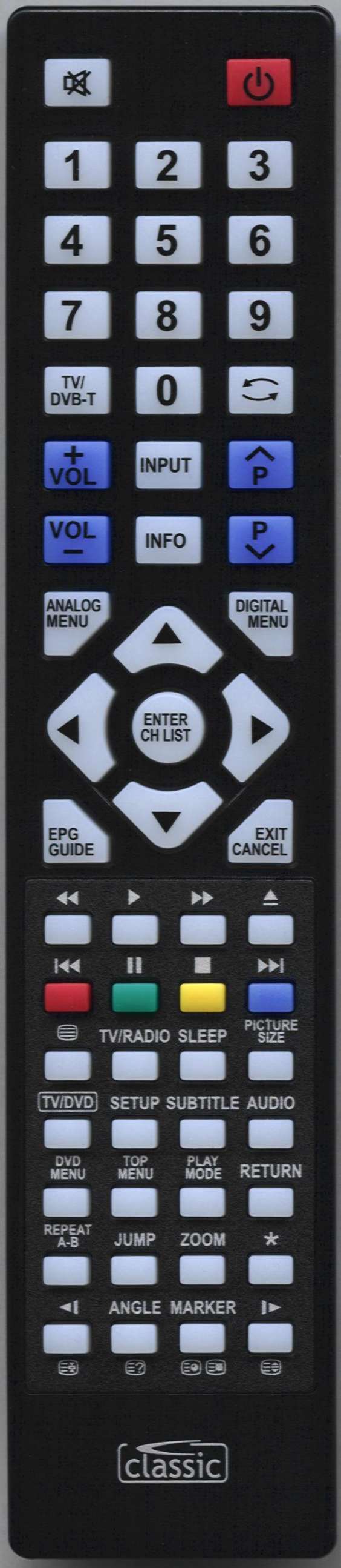 HITACHI 19LD5750U Remote Control